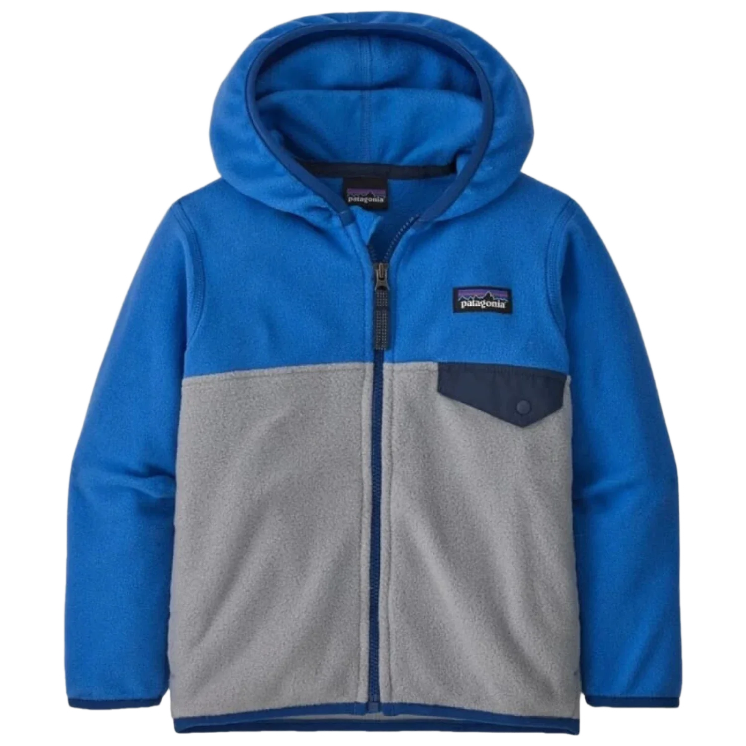 Patagonia 03. KIDS|BABY - BABY - BABY OUTERWEAR Baby Micro D Snap-T Fleece Jacket SGRY SALT GREY