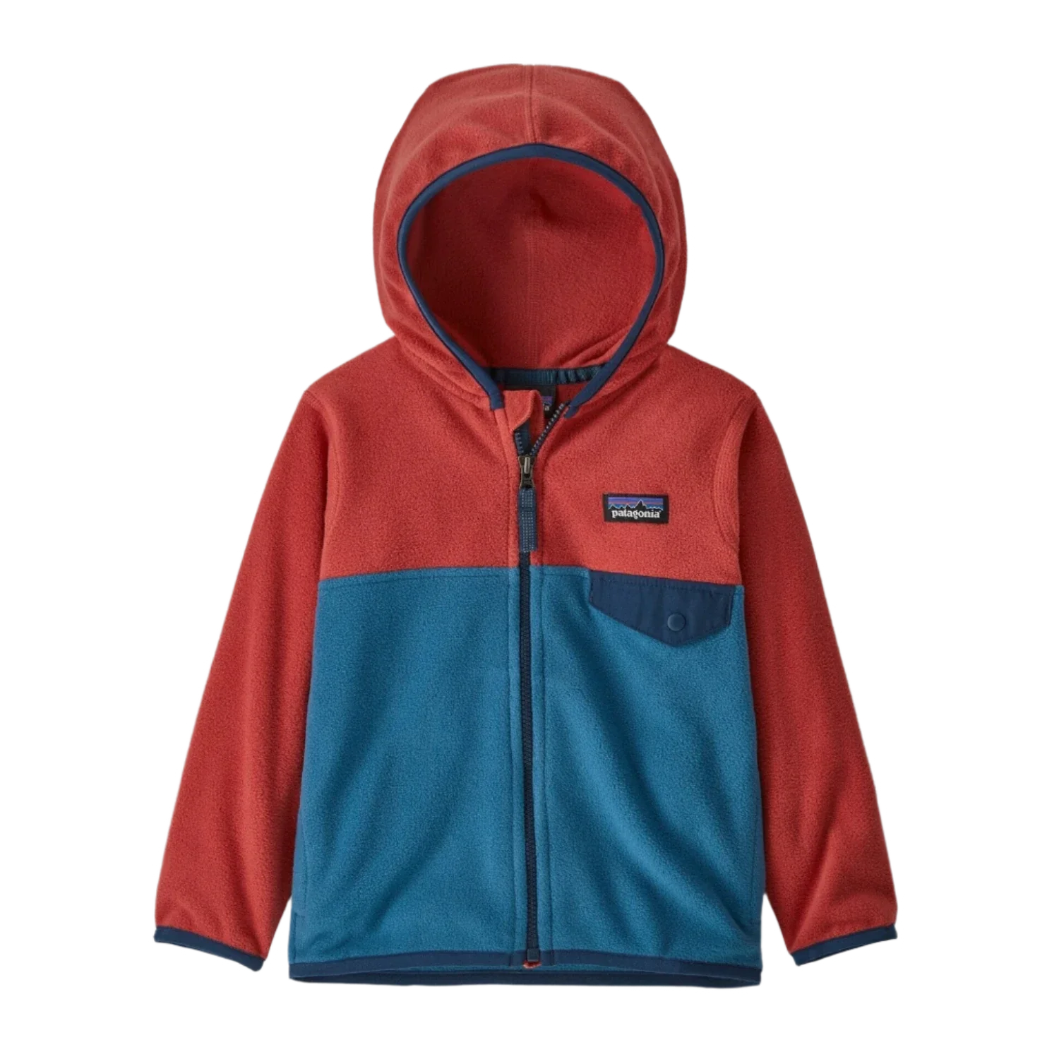 Patagonia 03. KIDS|BABY - BABY - BABY OUTERWEAR Baby Micro D Snap-T Fleece Jacket WAVY BLUE 3T