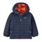 Patagonia 03. KIDS|BABY - BABY - BABY OUTERWEAR Baby Reversible Down Sweater Hoody FXMR FOX CHASE: MADDER RED