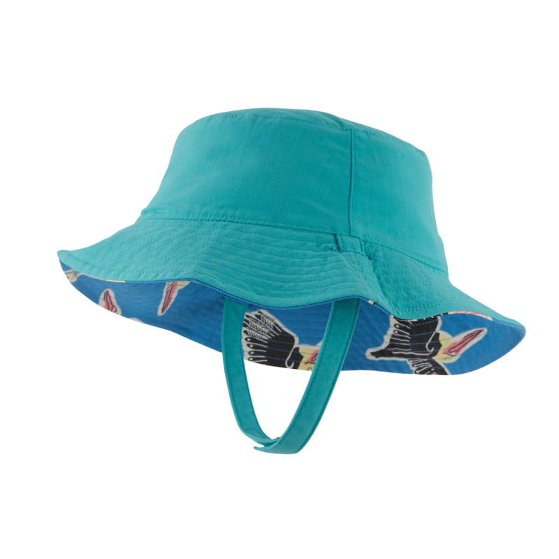Patagonia HATS - HATS KIDS - HATS KIDS Baby Sun Bucket Hat AMVL AMIGOS|VESSEL BLUE