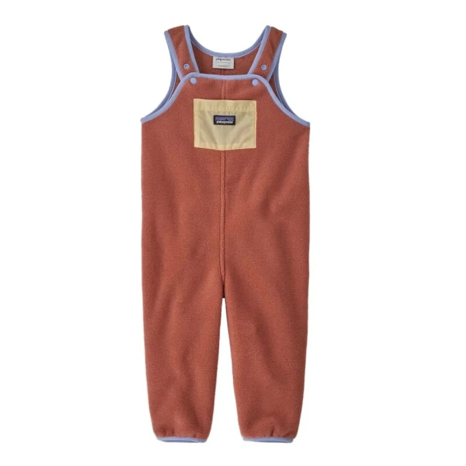 Patagonia 03. KIDS|BABY - BABY - BABY OUTERWEAR Baby Synchilla® Fleece Overalls BURD BURL RED