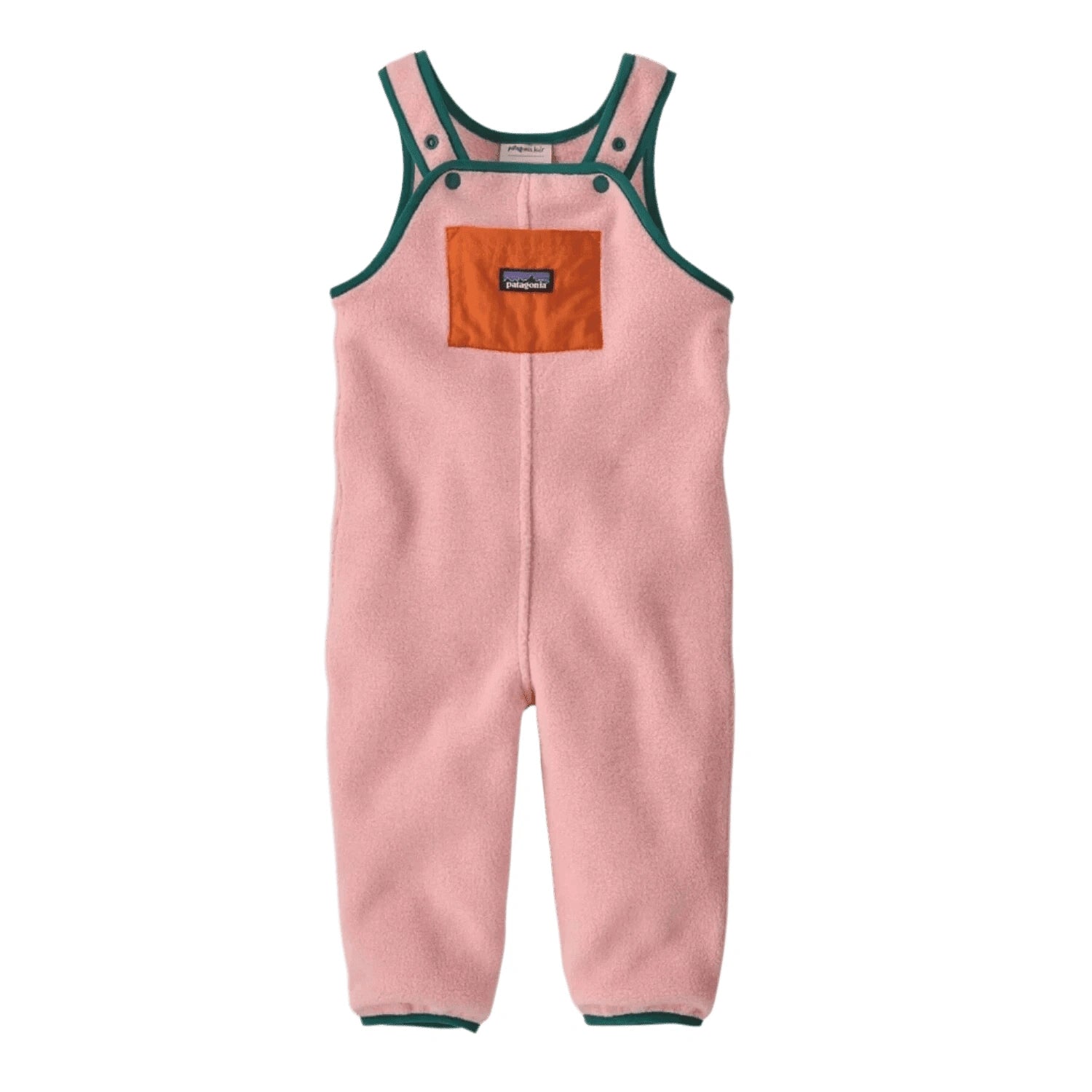 Patagonia 03. KIDS|BABY - BABY - BABY OUTERWEAR Baby Synchilla® Fleece Overalls MAPI MALLOW PINK