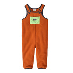Patagonia 03. KIDS|BABY - BABY - BABY OUTERWEAR Baby Synchilla® Fleece Overalls RTLR REDTAIL RUST
