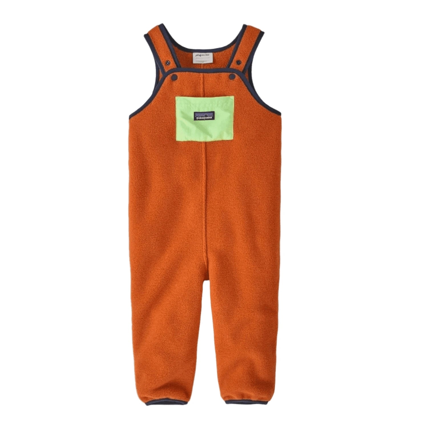 Patagonia 03. KIDS|BABY - BABY - BABY OUTERWEAR Baby Synchilla® Fleece Overalls RTLR REDTAIL RUST