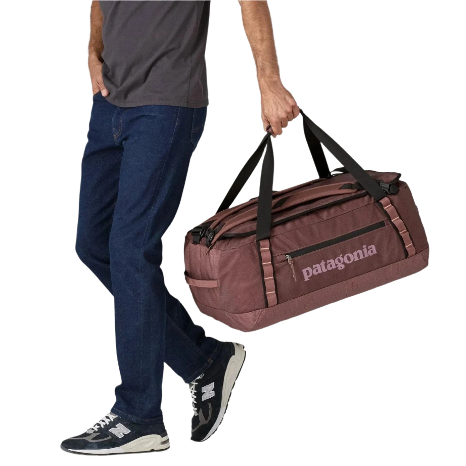 Patagonia 09. PACKS|LUGGAGE - LUGGAGE - DUFFELS Black Hole Duffel 55L DLMA DULSE MAUVE