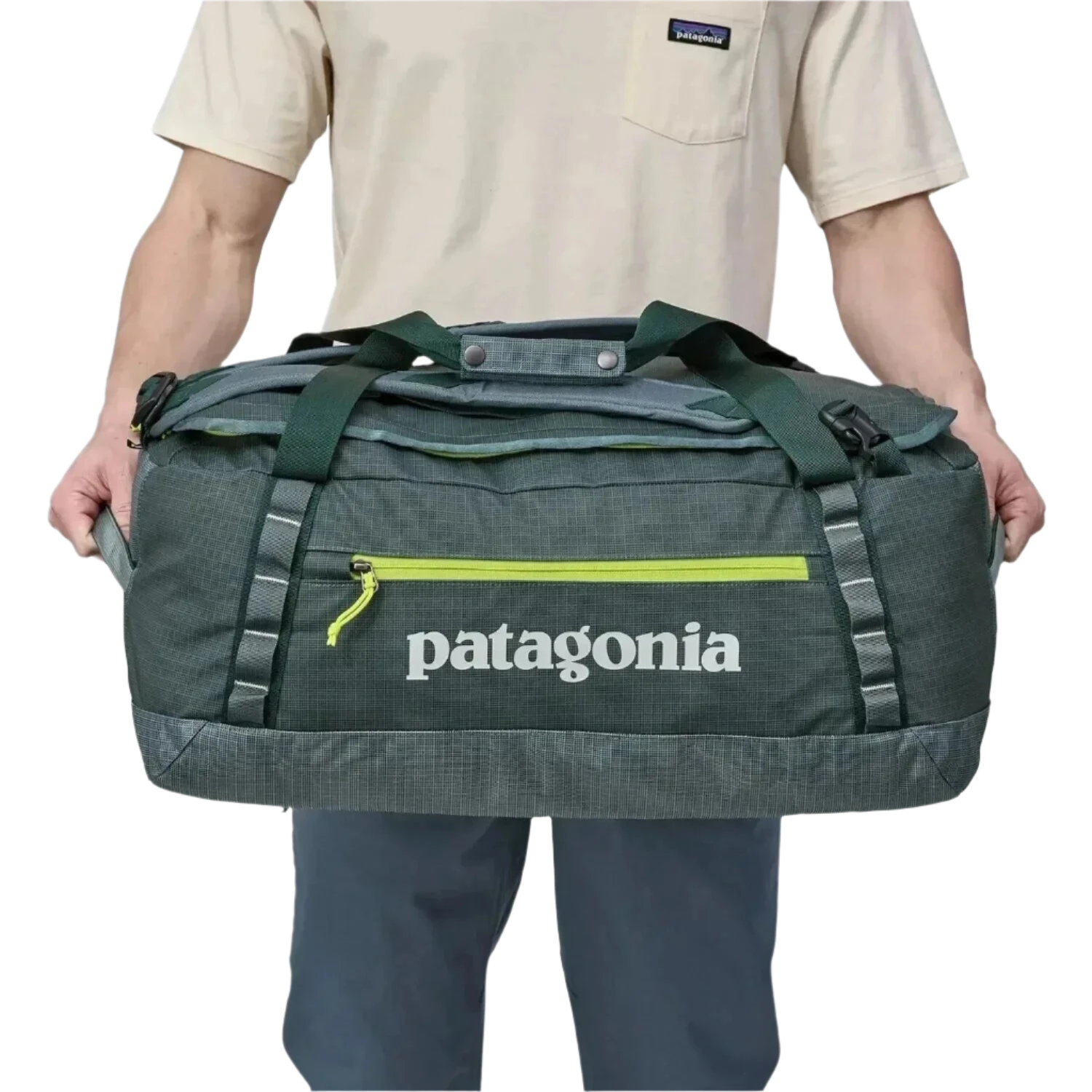 Patagonia 09. PACKS|LUGGAGE - LUGGAGE - DUFFELS Black Hole Duffel 55L NUVG NOUVEAU GREEN