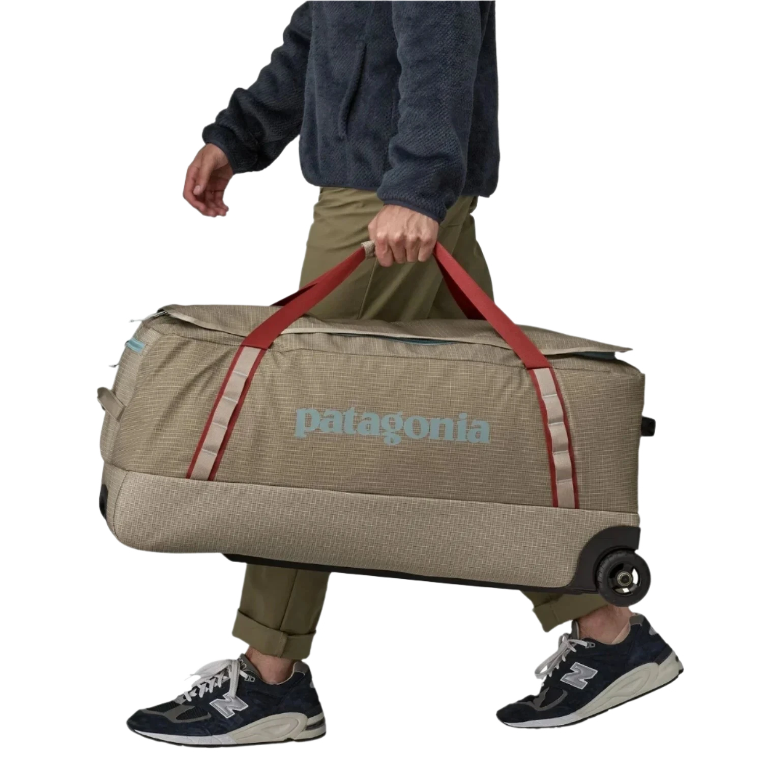 Patagonia 09. PACKS|LUGGAGE - LUGGAGE - ROLLING DUFFLES Black Hole Matte Wheeled Duffel 100L SBDY SEABIRD GREY