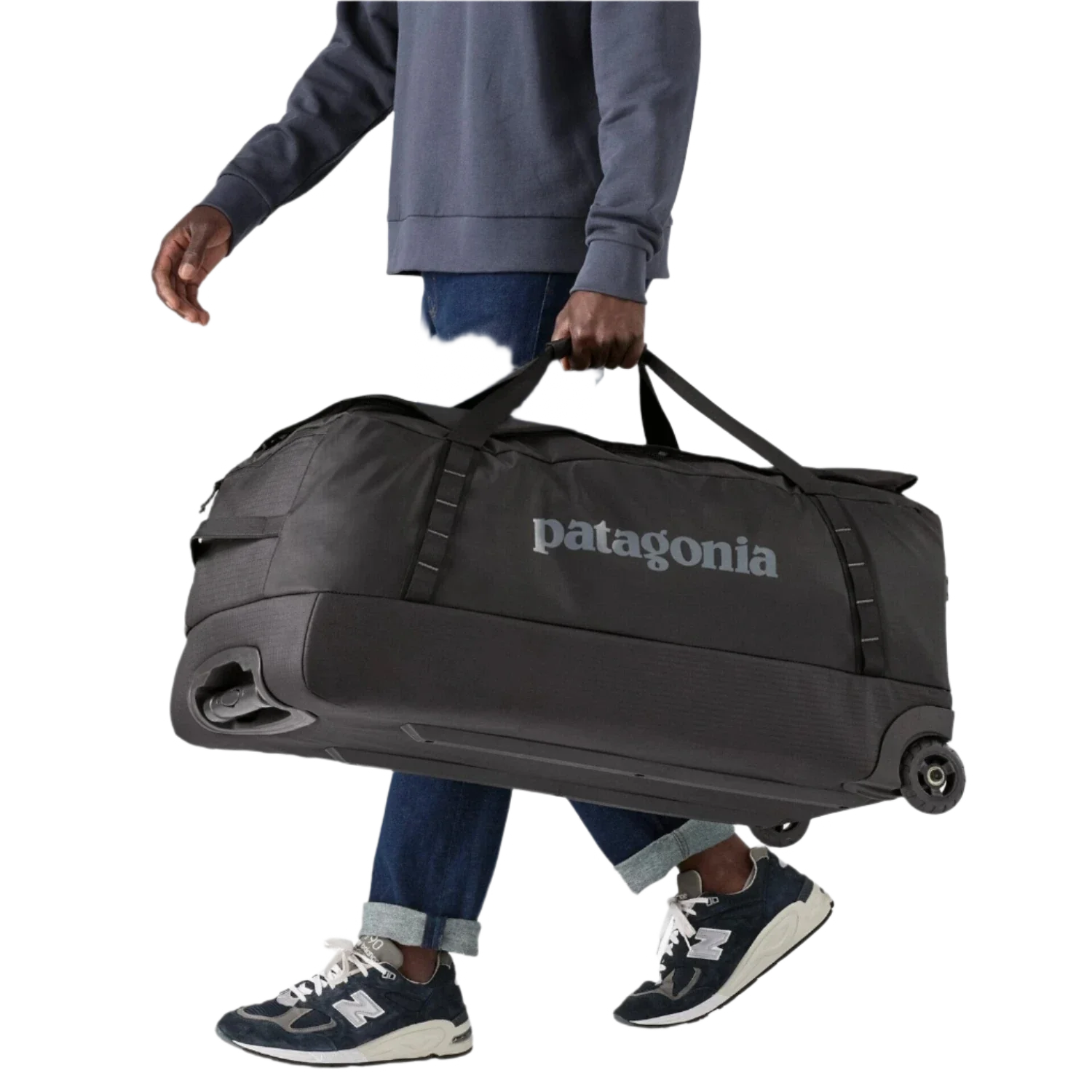 Patagonia 09. PACKS|LUGGAGE - LUGGAGE - ROLLING DUFFLES Black Hole Matte Wheeled Duffel 100L BLK BLACK