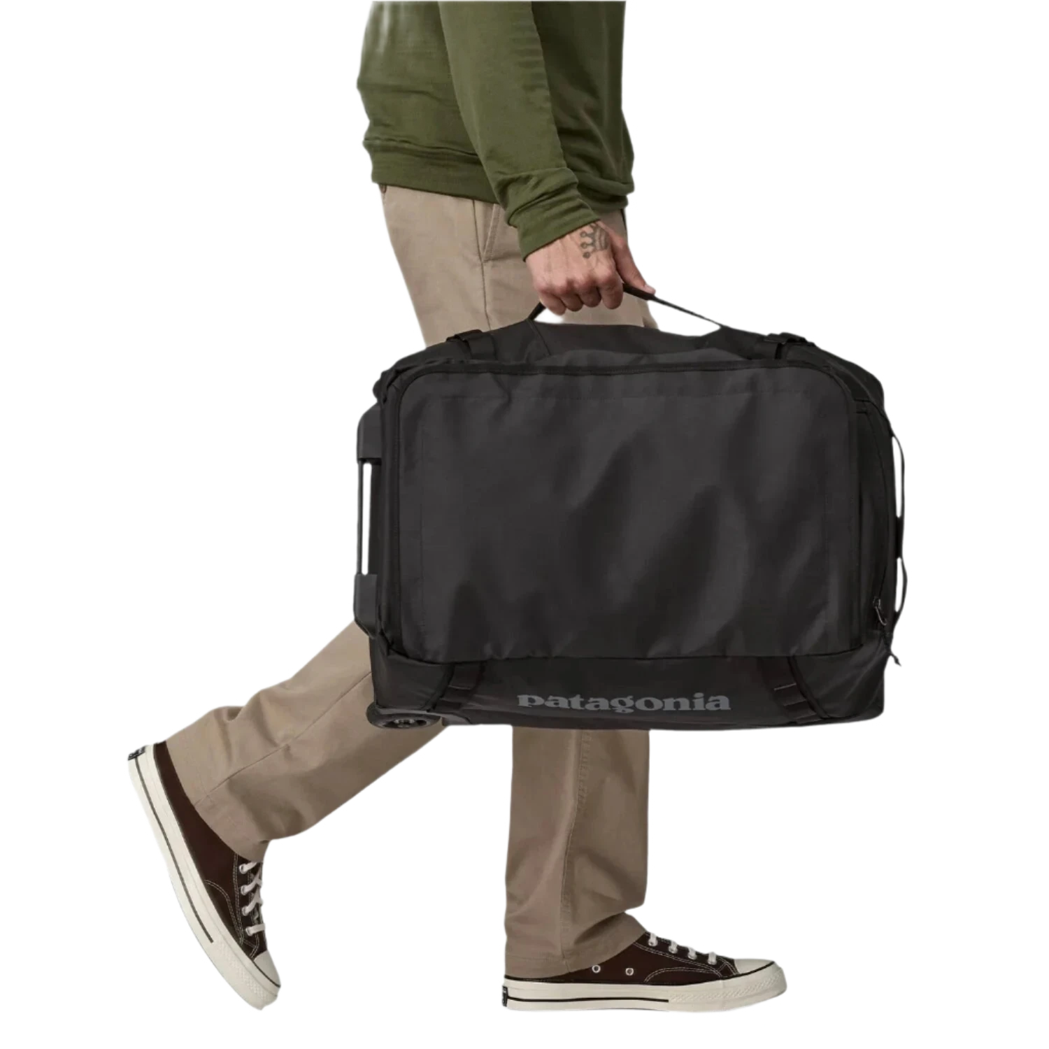 Patagonia 09. PACKS|LUGGAGE - LUGGAGE - ROLLING DUFFLES Black Hole Matte Wheeled Duffel 40L BLK BLACK