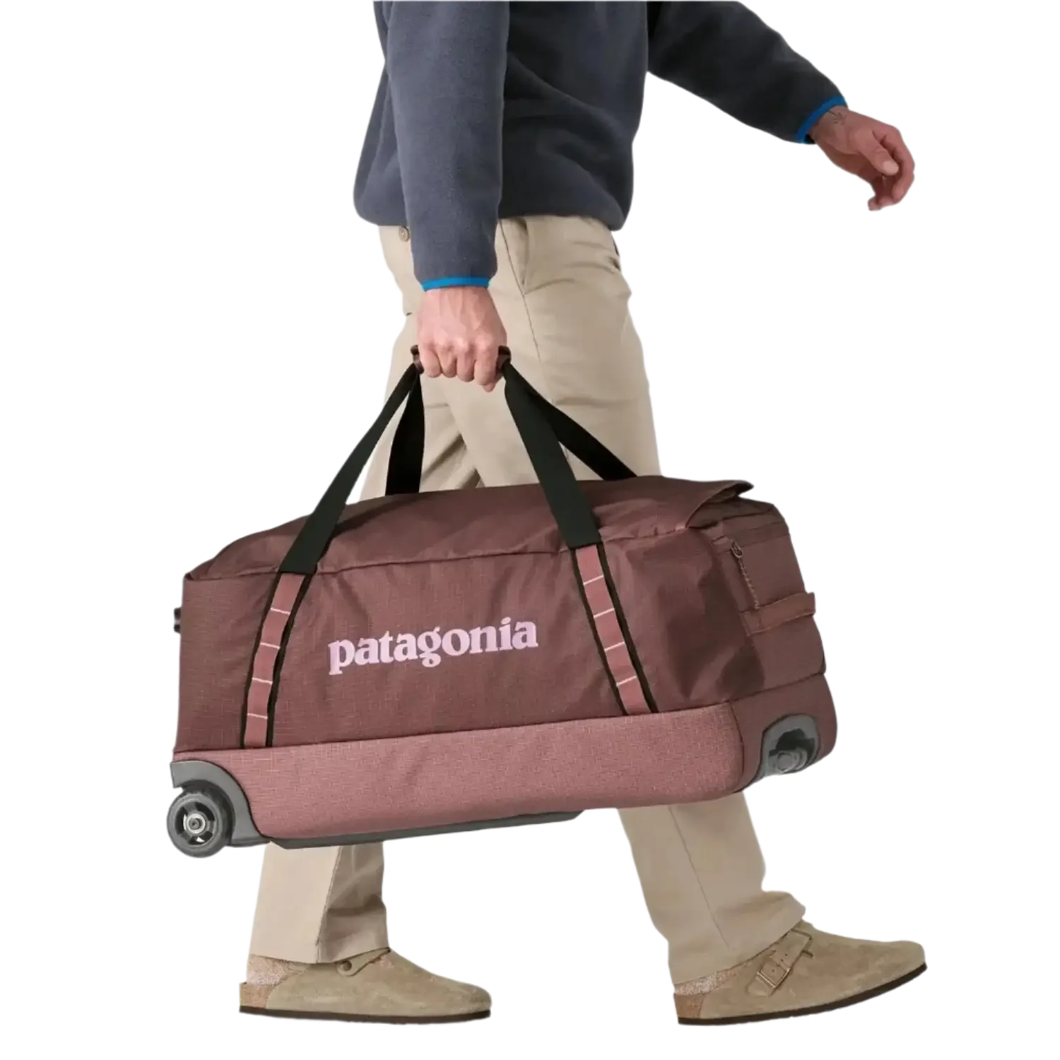 Patagonia 09. PACKS|LUGGAGE - LUGGAGE - ROLLING DUFFLES Black Hole Wheeled Duffel 70L DLMA DULSE MAUVE