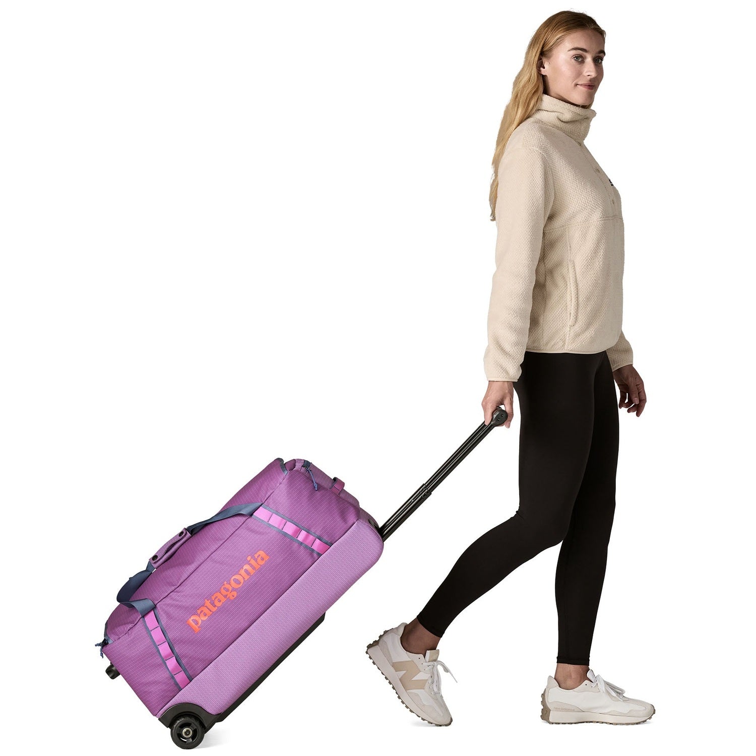 Patagonia 09. PACKS|LUGGAGE - LUGGAGE - ROLLING DUFFLES Black Hole Wheeled Duffel 70L BKPL BRISK PURPLE