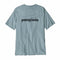 Patagonia 01. MENS APPAREL - MENS T-SHIRTS - MENS T-SHIRT SS Casting Logo Responsibili-Tee TMBL THERMAL BLUE