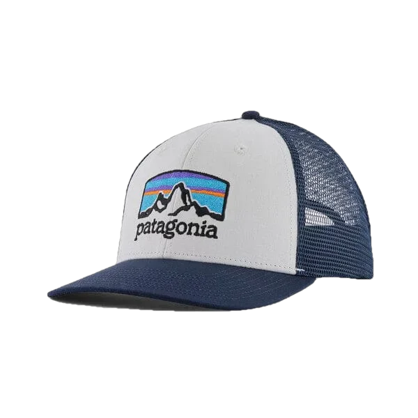 Patagonia 20. HATS_GLOVES_SCARVES - HATS Fitz Roy Horizons Trucker Hat WINA WHITE W/ NEW NAVY ALL
