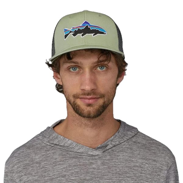 Patagonia 20. HATS_GLOVES_SCARVES - HATS Fitz Roy Trout Trucker Hat SLVG SALVIA GREEN ALL