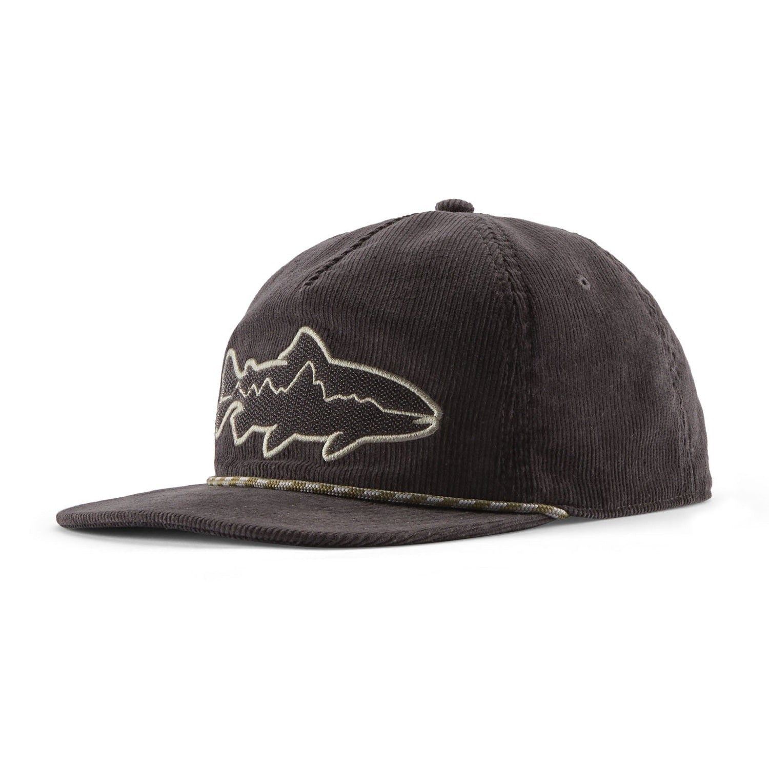 Patagonia 11. HATS - HATS BILLED - HATS BILLED Fly Catcher Hat FZIN FITZ ROY TROUT|INK BLACK