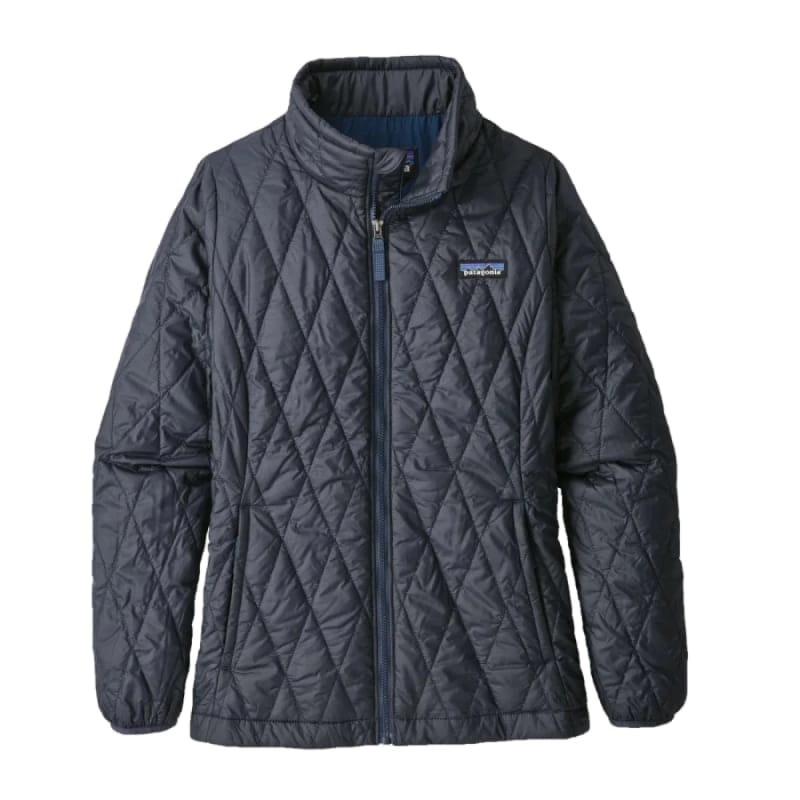 Patagonia 03. KIDS|BABY - KIDS - KIDS OUTERWEAR Girls' Nano Puff Jacket SMDB SMOLDER BLUE