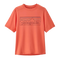 Patagonia 03. KIDS|BABY - KIDS - KIDS TOPS Kids' Capilene Silkweight T-Shirt POLC P-6 OUTLINE|COHO CORAL