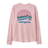 Patagonia 03. KIDS|BABY - KIDS - KIDS TOPS Kids' Long Sleeve Capilene® Silkweight UPF T-Shirt RMPL RIDGE RISE MOONLIGHT|PEACEFUL PINK