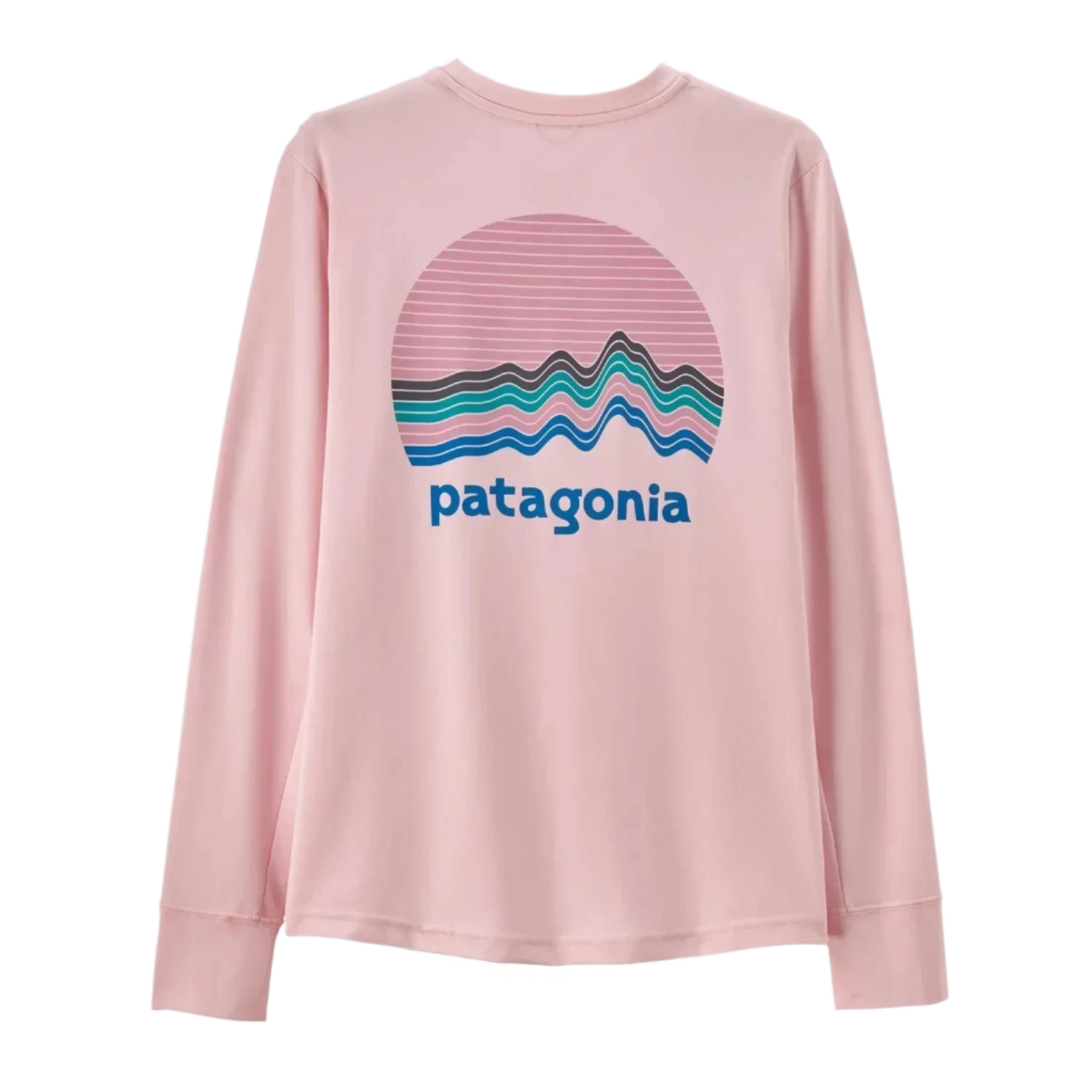 Patagonia 03. KIDS|BABY - KIDS - KIDS TOPS Kids' Long Sleeve Capilene Silkweight UPF T-Shirt RMPL RIDGE RISE MOONLIGHT|PEACEFUL PINK