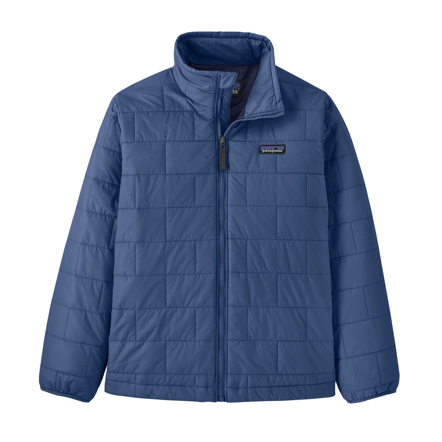 Patagonia 03. KIDS|BABY - KIDS - KIDS OUTERWEAR Kids' Nano Puff® Brick Quilt Jacket CLMB CLEMENT BLUE