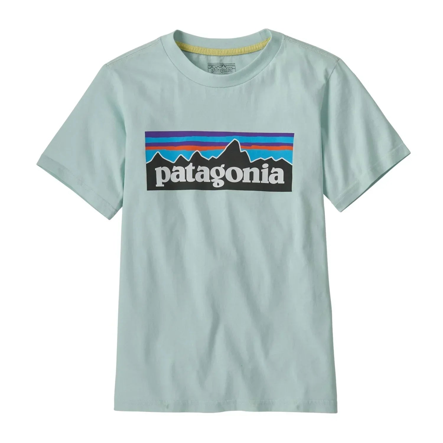 Patagonia 03. KIDS|BABY - KIDS - KIDS TOPS Kids' P-6 Logo T-shirt WPYG WISPY GREEN