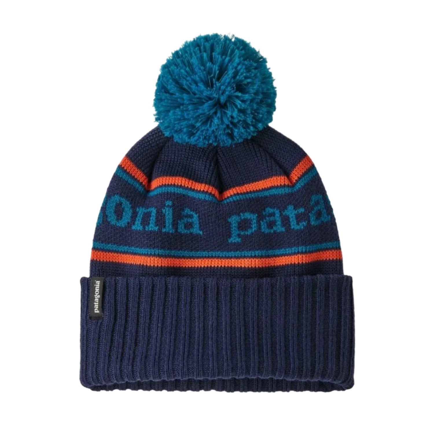 Patagonia 11. HATS - HATS KIDS - HATS KIDS Kids' Powder Town Beanie PKNY PARK STRIPE NEW NAVY