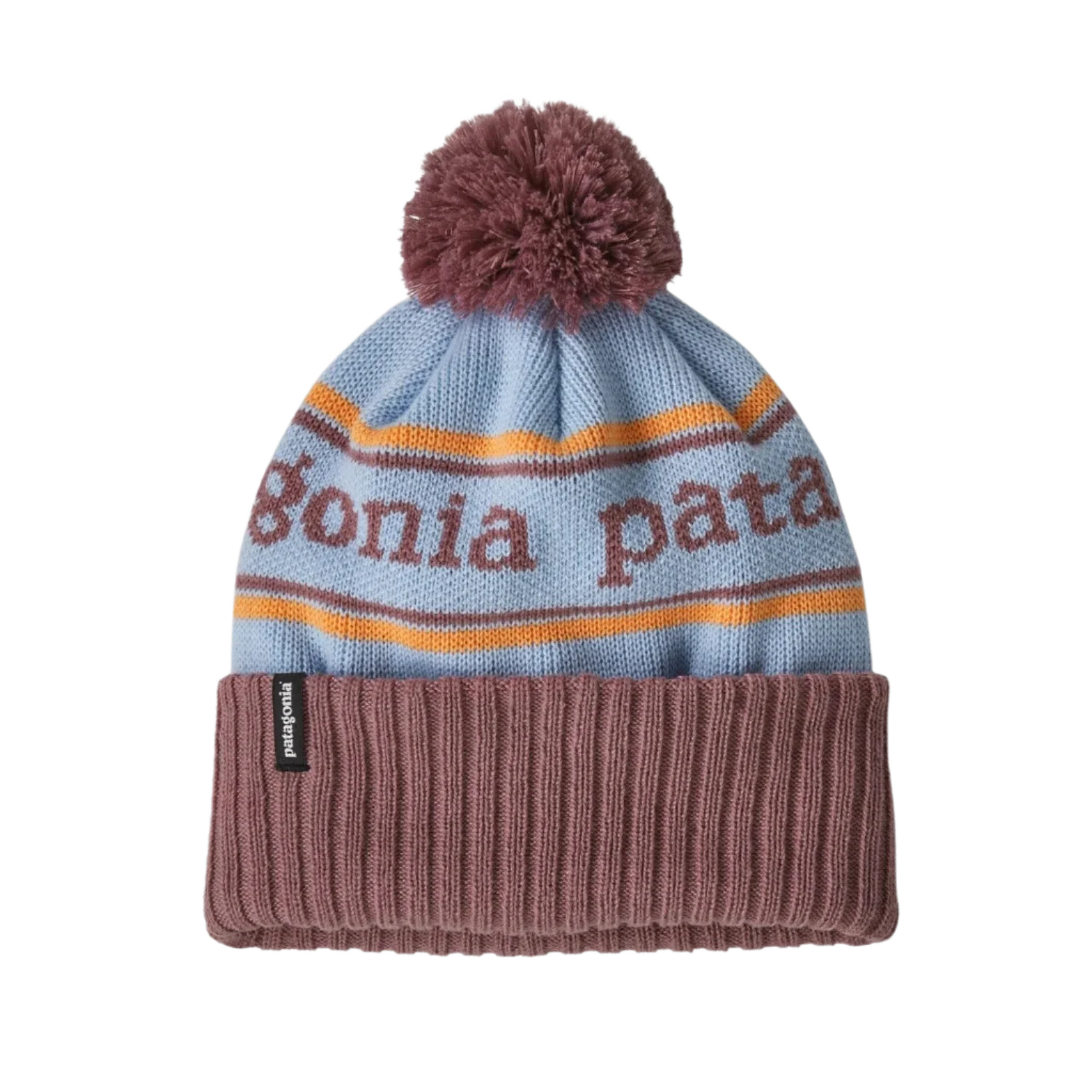 Patagonia 11. HATS - HATS KIDS - HATS KIDS Kids' Powder Town Beanie PSWI PARK STRIPE WISPY GREEN