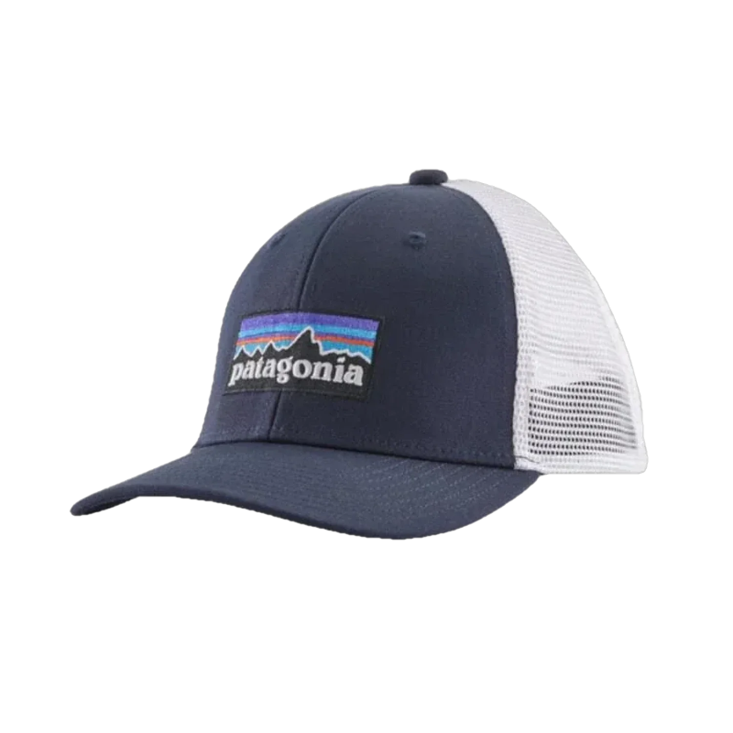 Patagonia 03. KIDS|BABY - KIDS - KIDS ACCESS Kids' Trucker Hat PNVY P-6 LOGO | NAVY BLUE