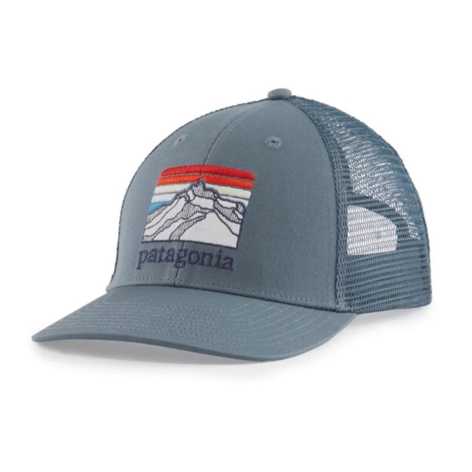 Patagonia 20. HATS_GLOVES_SCARVES - HATS Line Logo Ridge LoPro Trucker Hat PLGY PLUME GREY