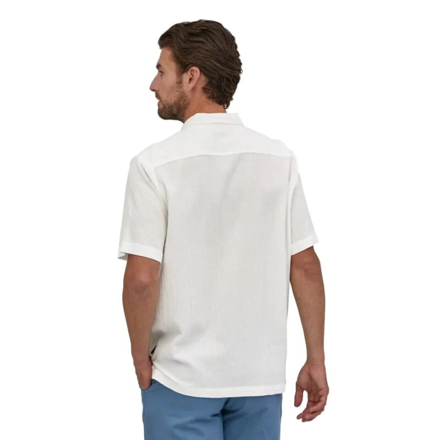 Patagonia 01. MENS APPAREL - MENS SS SHIRTS - MENS SS BUTTON UP Men's A/C Button-Up Shirt WHI WHITE