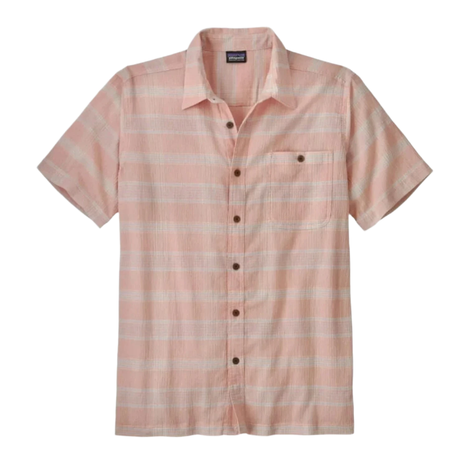 Patagonia 01. MENS APPAREL - MENS SS SHIRTS - MENS SS BUTTON UP Men's A/C Button-Up Shirt DILP DISCOVERY|LIGHT PLUME GREY