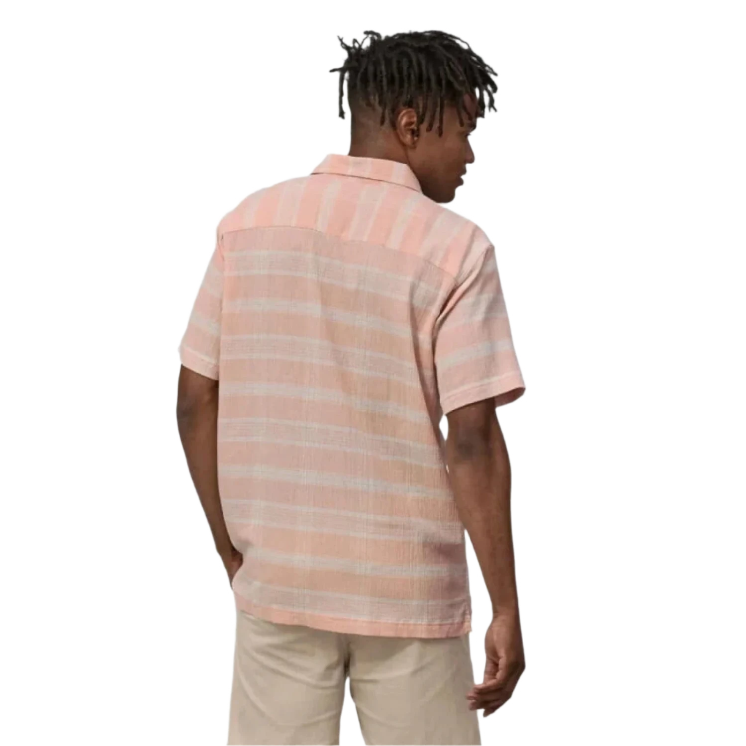 Patagonia 01. MENS APPAREL - MENS SS SHIRTS - MENS SS BUTTON UP Men's A/C Button-Up Shirt DIWP DISCOVERY|WHISKER PINK