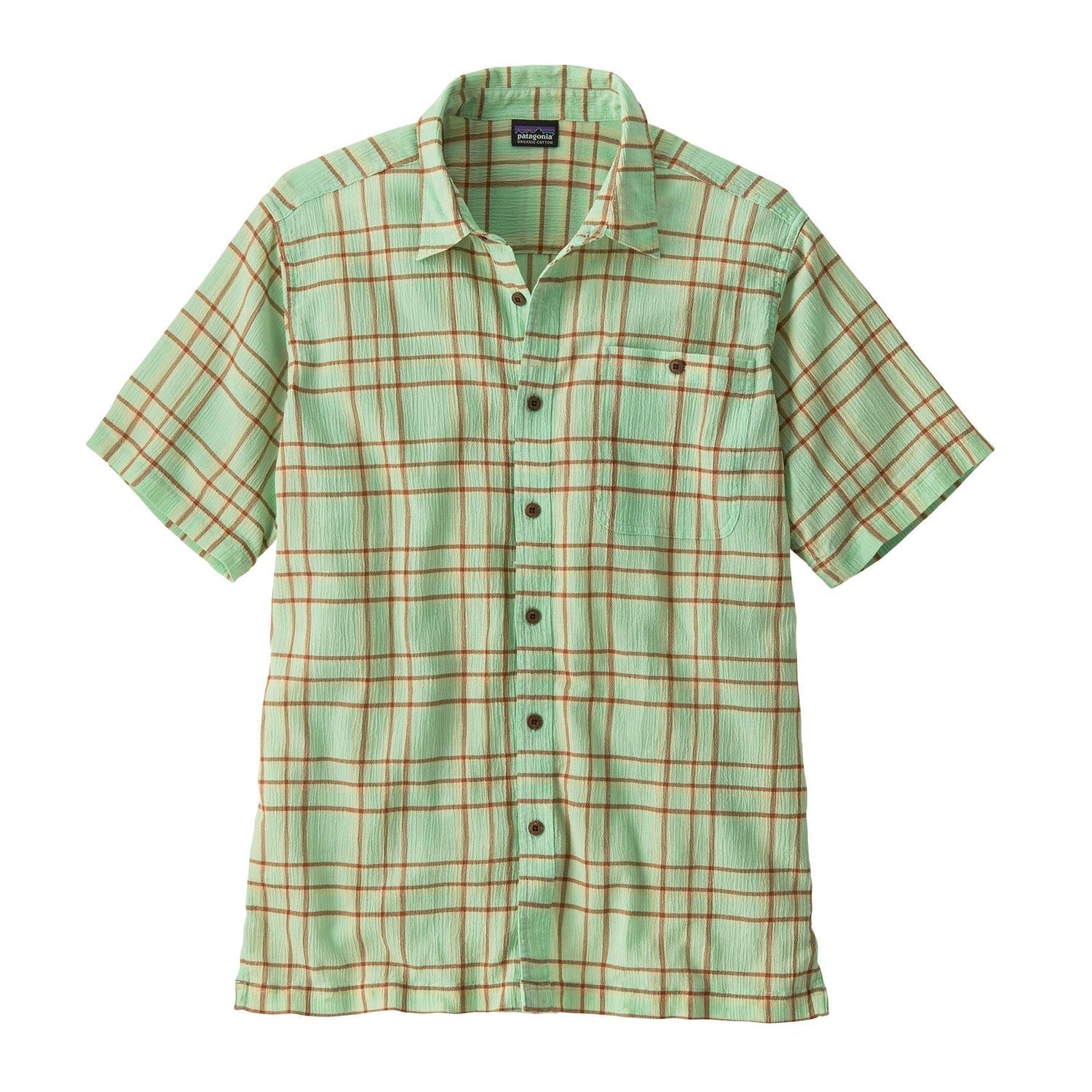 Patagonia 01. MENS APPAREL - MENS SS SHIRTS - MENS SS BUTTON UP Men's A/C Button-Up Shirt BLRI BLOOM|RINSED GREEN