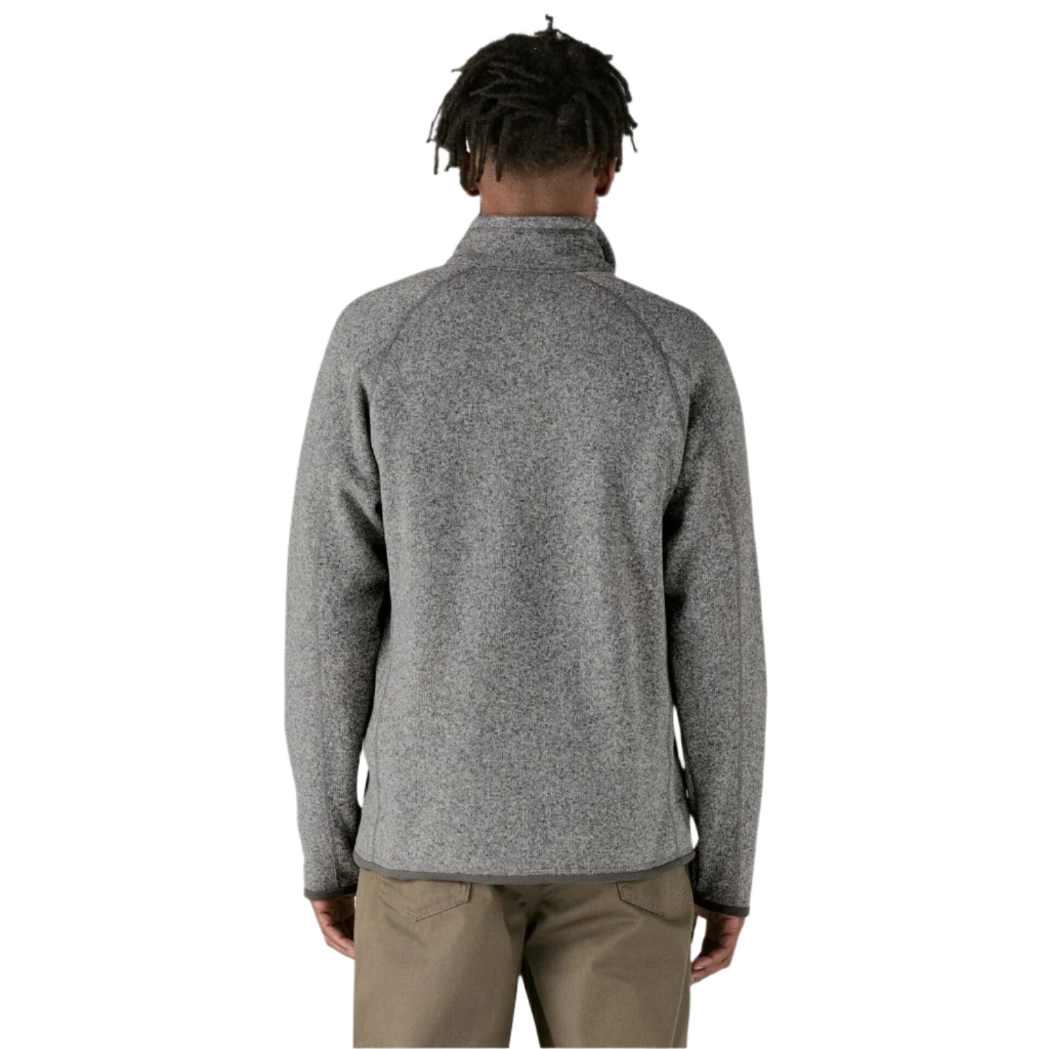 Patagonia 01. MENS APPAREL - MENS HOODIES|SWEATERS - MENS PO Q ZIP Men's Better Sweater 1/4 Zip Fleece STONEWASH