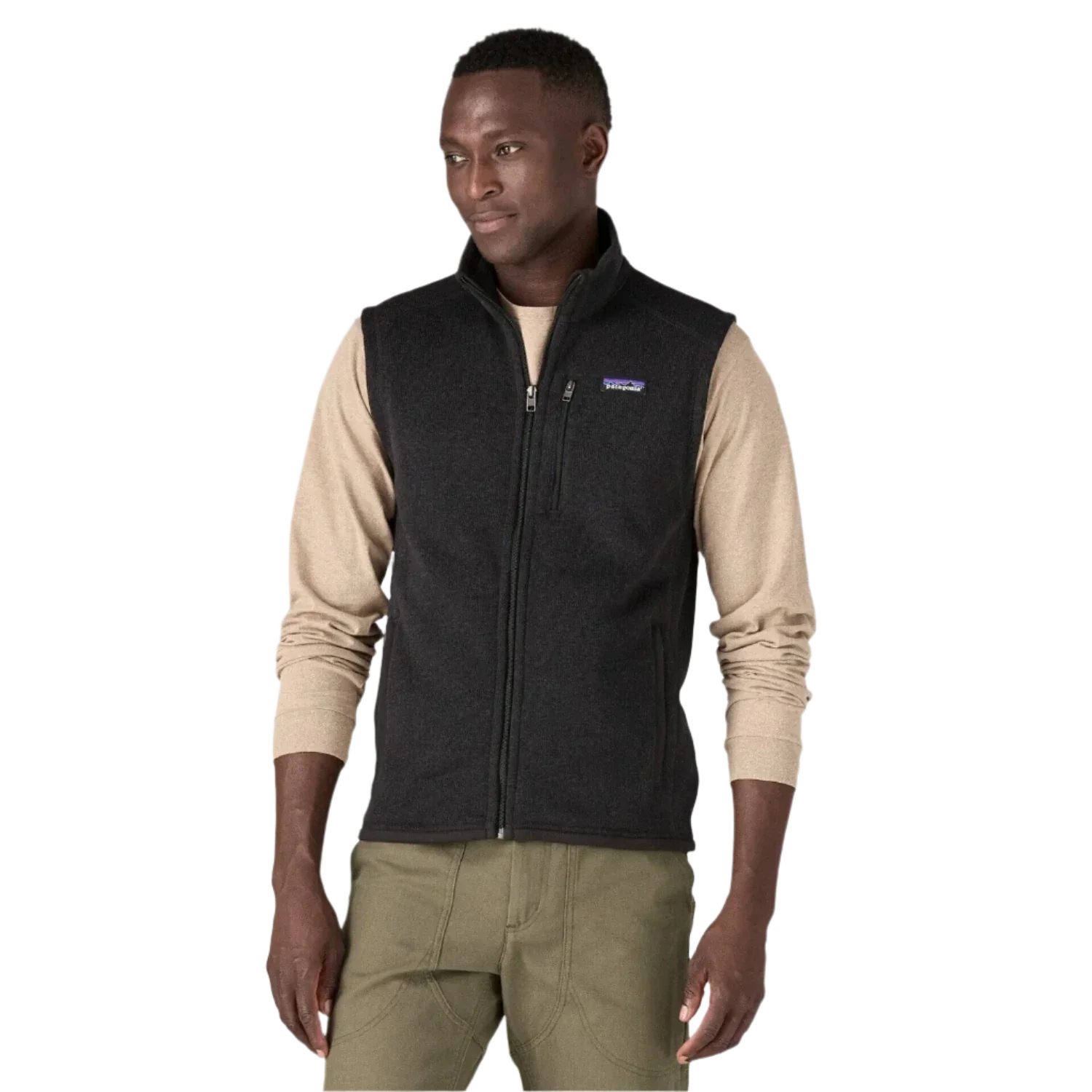 Patagonia 01. MENS APPAREL - MENS VEST - MENS VEST FLEECE Men's Better Sweater Fleece Vest BLK BLACK