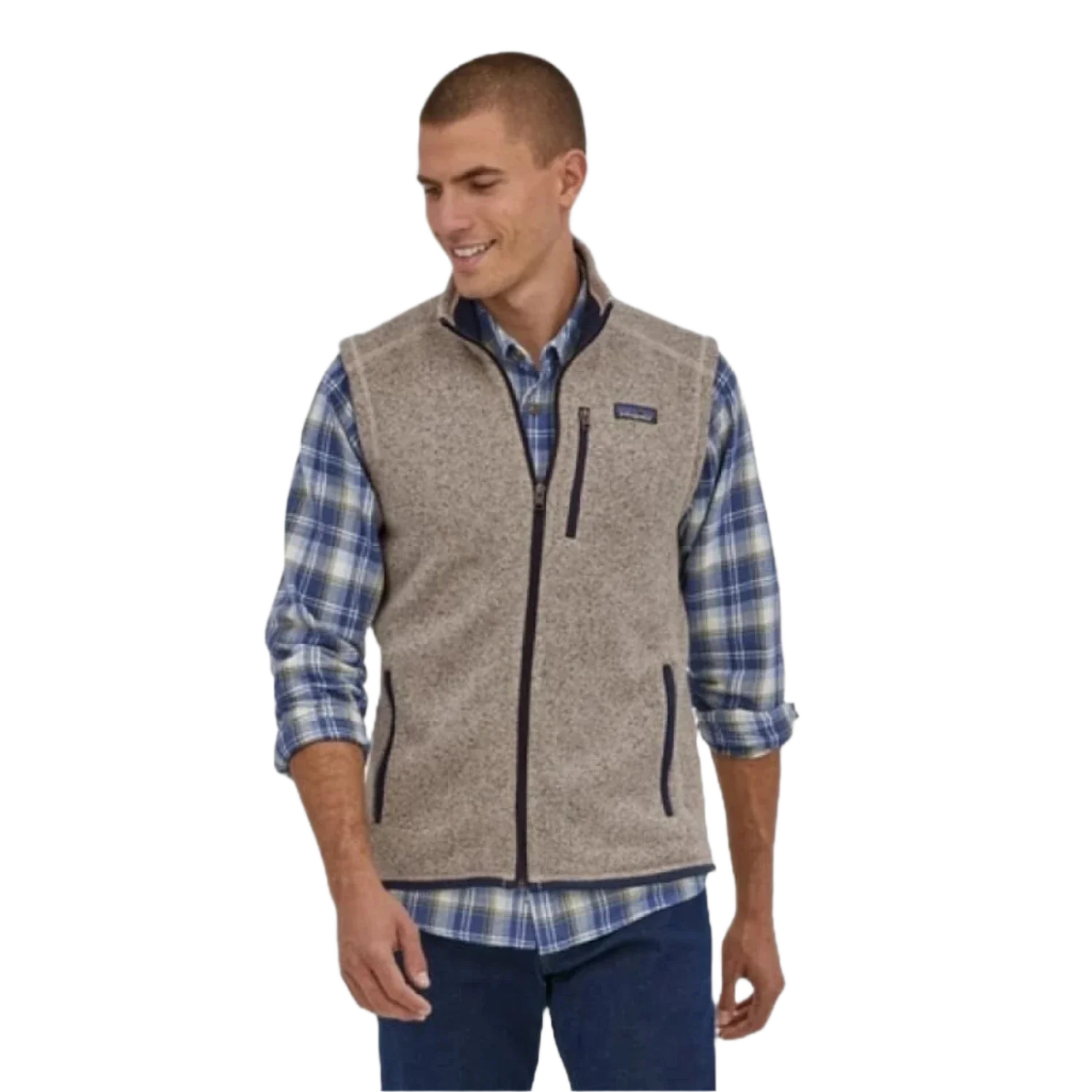 Patagonia 01. MENS APPAREL - MENS VEST - MENS VEST FLEECE Men's Better Sweater Fleece Vest ORTN OAR TAN