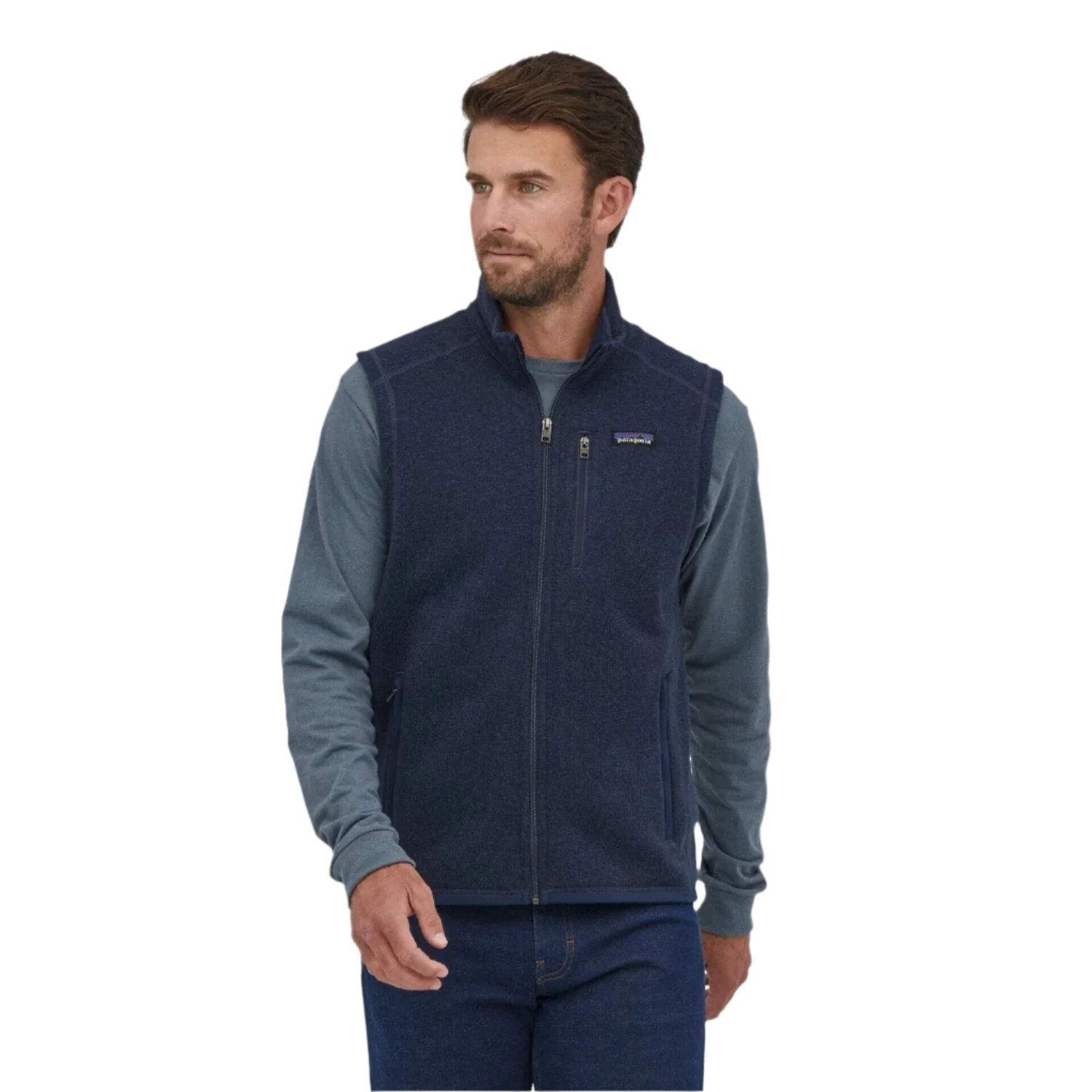 Patagonia 01. MENS APPAREL - MENS VEST - MENS VEST FLEECE Men's Better Sweater Fleece Vest NENA NEW NAVY