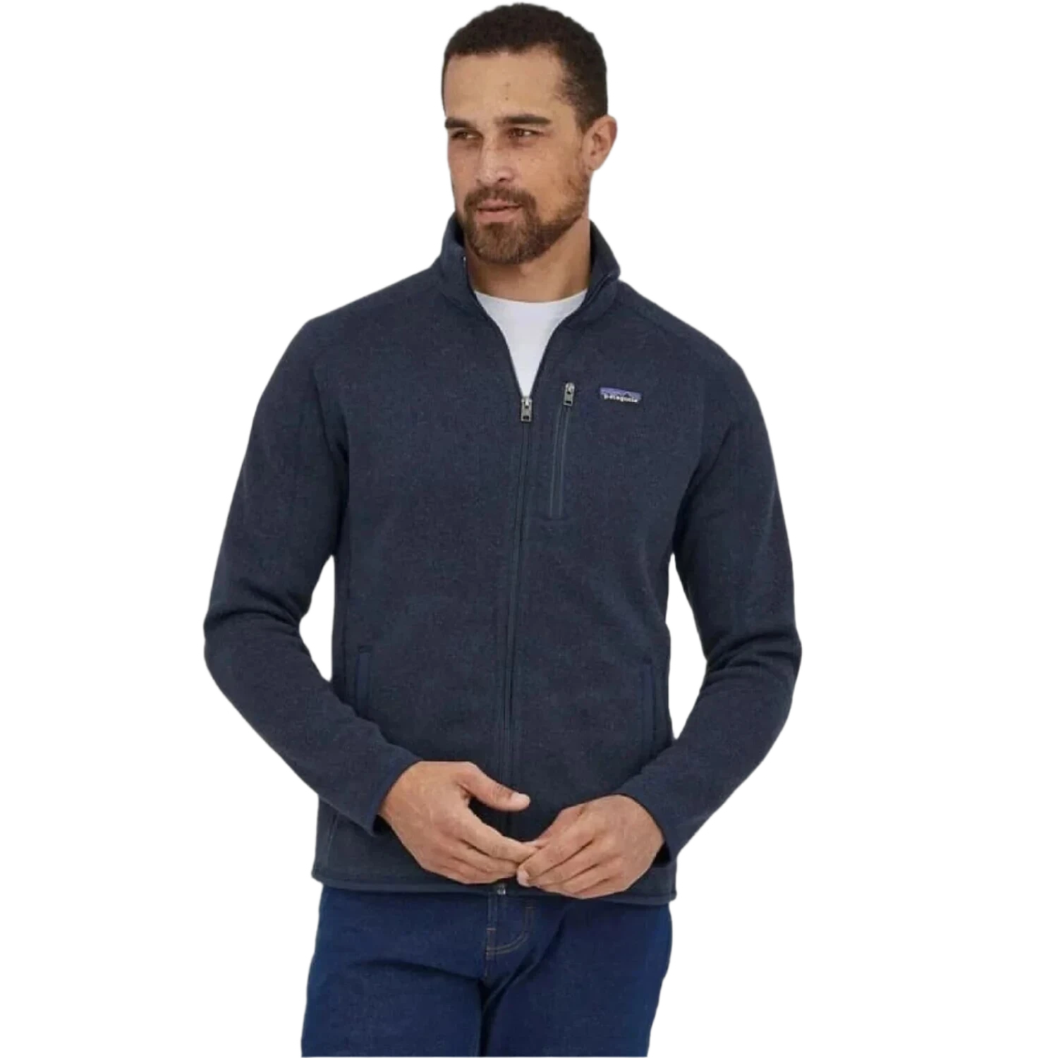 Patagonia 01. MENS APPAREL - MENS JACKETS - MENS JACKETS FLEECE Men's Better Sweater Jacket NEW NAVY