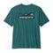 Patagonia 01. MENS APPAREL - MENS T-SHIRTS - MENS T-SHIRT SS Men's Boardshort Logo Pocket Responsibili-Tee WLDB WETLAND BLUE