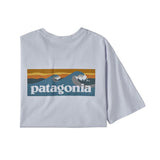 Patagonia 01. MENS APPAREL - MENS T-SHIRTS - MENS T-SHIRT SS Men's Boardshort Logo Pocket Responsibili-Tee WHI WHITE