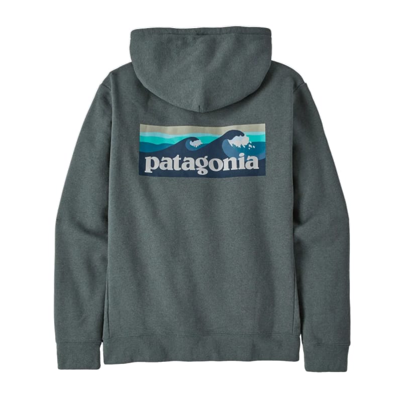 Patagonia 05. M. SPORTSWEAR - M. SWEATER Men's Boardshort Logo Uprisal Hoody NUVG NOUVEAU GREEN