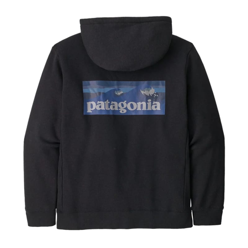 Patagonia 05. M. SPORTSWEAR - M. SWEATER Men's Boardshort Logo Uprisal Hoody INBK INK BLACK