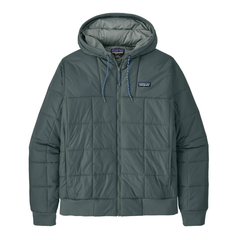 Patagonia 02. M. INSULATION_FLEECE - M. INSULATED JACKETS Men's Box Quilted Hoody NUVG NOUVEAU GREEN