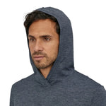Patagonia 01. MENS APPAREL - MENS LS SHIRTS - MENS LS HOODY Men's Capilene® Cool Daily Hoody SMOLDER BLUE - LIGHT SMOLDER BLUE X-DYE