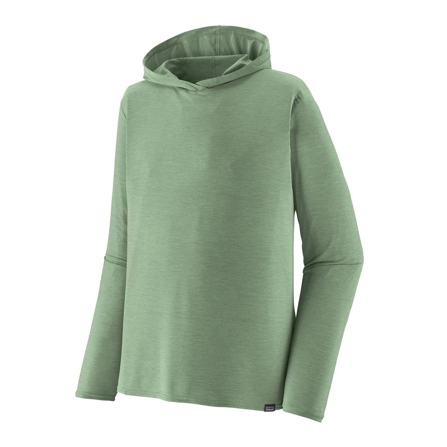 Patagonia 01. MENS APPAREL - MENS LS SHIRTS - MENS LS HOODY Men's Capilene® Cool Daily Hoody ELGX ELLWOOD GREEN - DARK ELLWOOD GREEN X-DYE