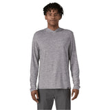 Patagonia 01. MENS APPAREL - MENS LS SHIRTS - MENS LS HOODY Men's Capilene® Cool Daily Hoody FEATHER GREY