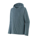 Patagonia 01. MENS APPAREL - MENS LS SHIRTS - MENS LS HOODY Men's Capilene® Cool Daily Hoody UTBX UTILITY BLUE - LIGHT UTILITY BLUE X-DYE