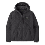 Patagonia 01. MENS APPAREL - MENS HOODIES|SWEATERS - MENS PO HOODY Men's Diamond Quilted Bomber Hoody BLK BLACK