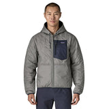 Patagonia 01. MENS APPAREL - MENS HOODIES|SWEATERS - MENS PO HOODY Men's Diamond Quilted Bomber Hoody FEGY FOREVER GREY