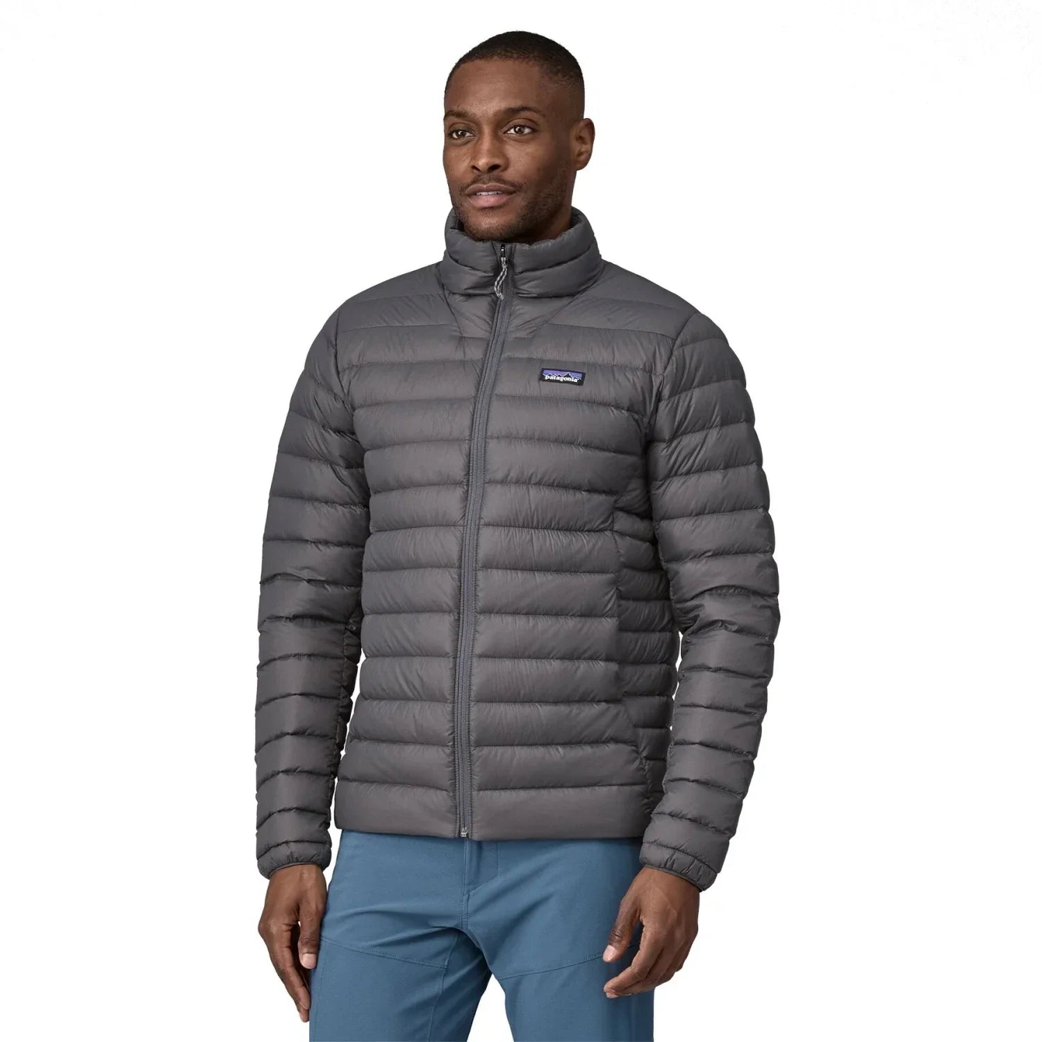 Patagonia 01. MENS APPAREL - MENS JACKETS - MENS JACKETS INSULATED Men's Down Sweater Jacket FEG FORGE GREY W FORGE GREY